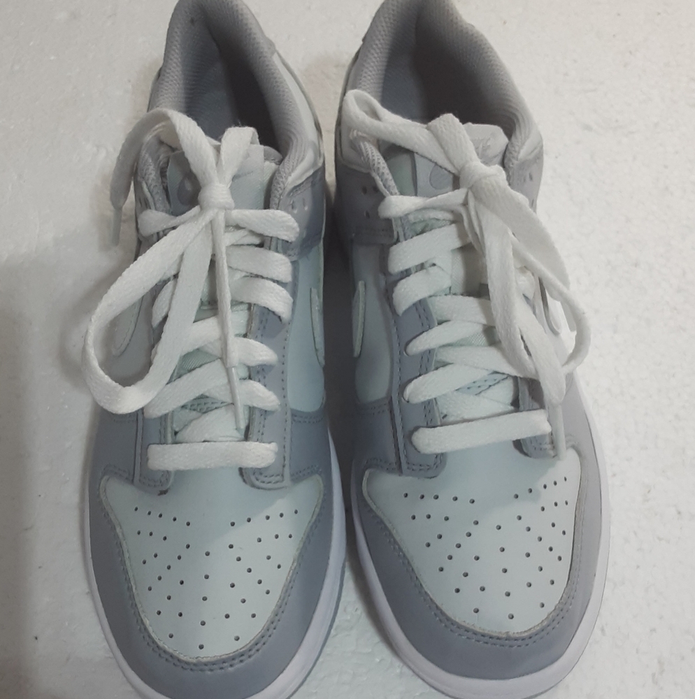 Nike White and Gray Athletic Shoes